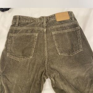 Cotton On Women's Corduroy Pants - Olive